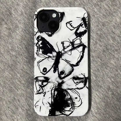 Ink and Wash Painting Butterfly Case | Phone Case | Various