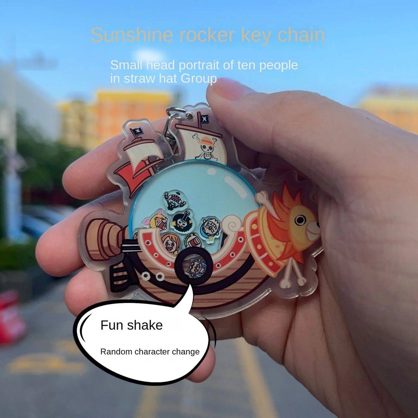 One Piece Sunshine Meili Shake Music Keychain | Keychain | One Piece