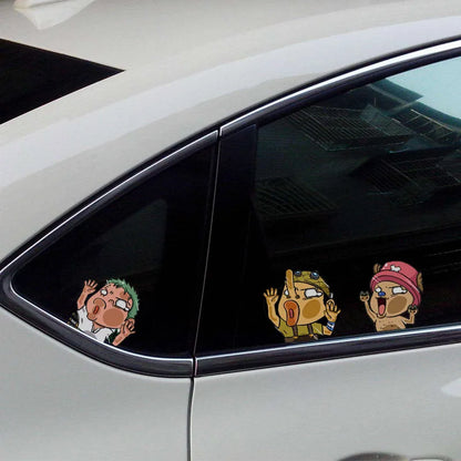 One Piece Luffy Sticker | Car Decal | One Piece