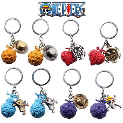 One Piece Straw Hat Luffy Ace Keychain | Keychain | One Piece