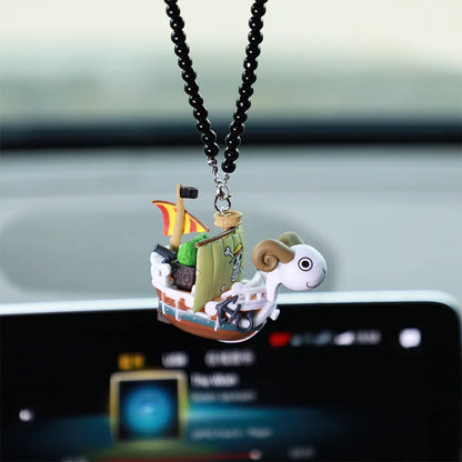 Pirates Boat Going Merry/ThousandSunny Ship Car Pendant Action Figure | Car Pendant | One Piece