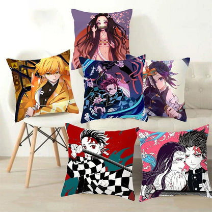 Kimetsu No Yaiba Pillowcase 45x45 | Pillowcase | Demon Slayer