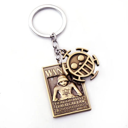 One Piece Luffy Zoro Chopper Sanji Ace Keychain | Keychain | One Piece