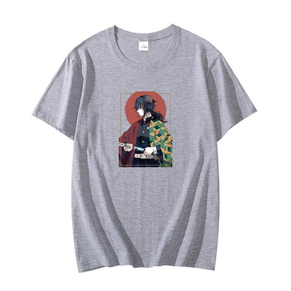 Giyu Tomioka Gothic T-shirt | T-Shirt | Demon Slayer Kimetsu No Yaiba