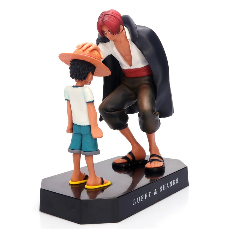 17Cm Figure One Piece Luffy Four Emperors Shanks | Action Figure | One Piece