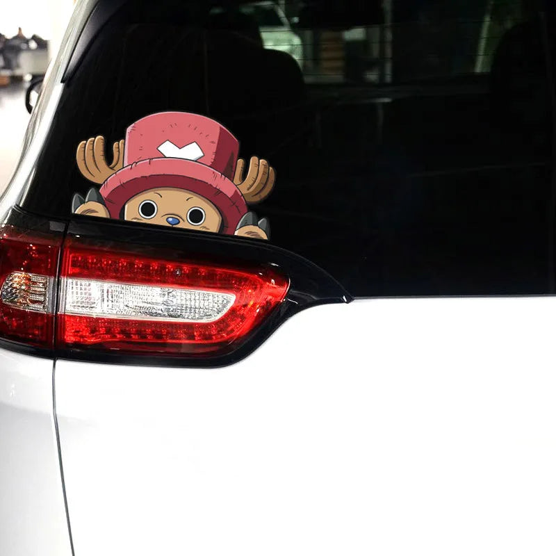 One Piece Luffy Sun God Car Sticker | Car Sticker | One Piece