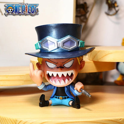 One Piece Character Figure Set (Various Styles) | Car Decoration Figures | One Piece