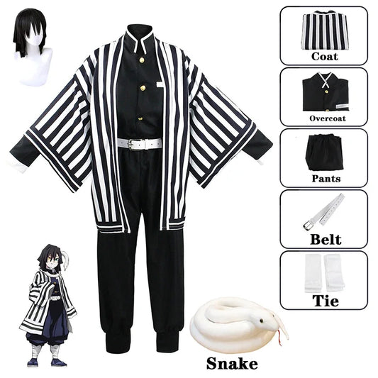 Obanai Haori Kimono | Cosplay Costume | Demon Slayer