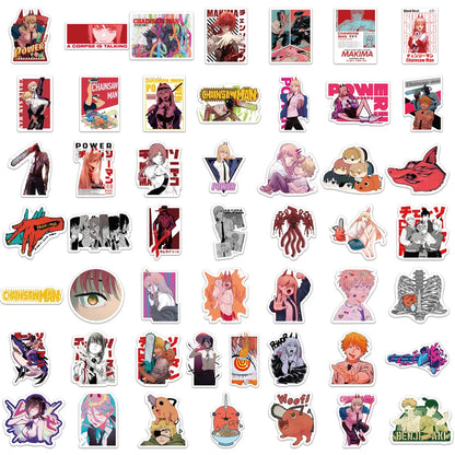 10/30/50PCS Stickers Graffiti | Stickers | Chainsaw Man