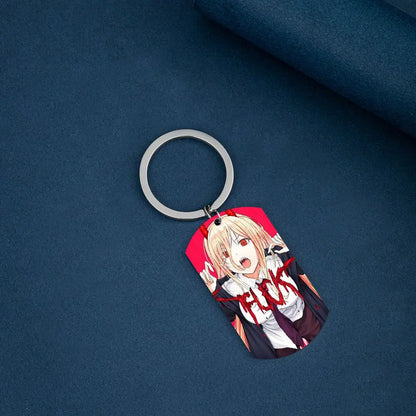 Cosplay Keychain Denji Power | Keychain | Chainsaw Man