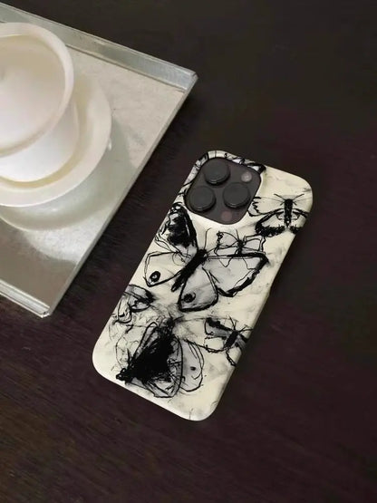 Ink and Wash Painting Butterfly Case | Phone Case | Various