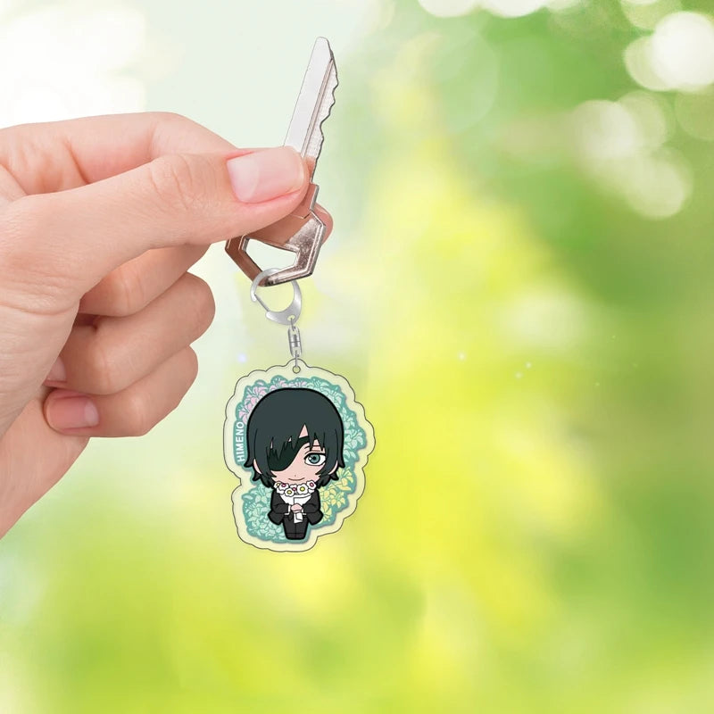 Cosplay Keychain Transparent PVC | Keychain | Chainsaw Man