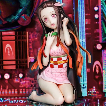 12CM Kamado Nezuko Hot Character Static | Demon Slayer Model Dolls | One Piece