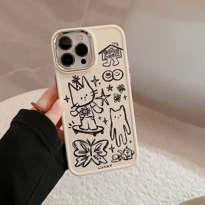 Sketch Doodle Animal Case | Phone Case | Various