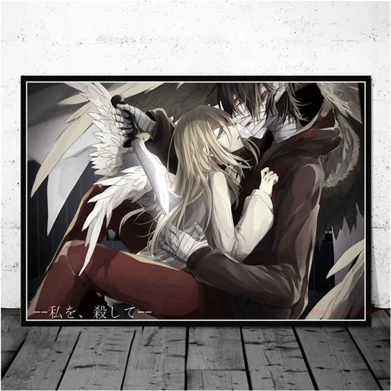 Angel of Death Poster | Canvas Painting | Angel of Death