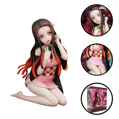 12CM Kamado Nezuko Hot Character Static | Demon Slayer Model Dolls | One Piece