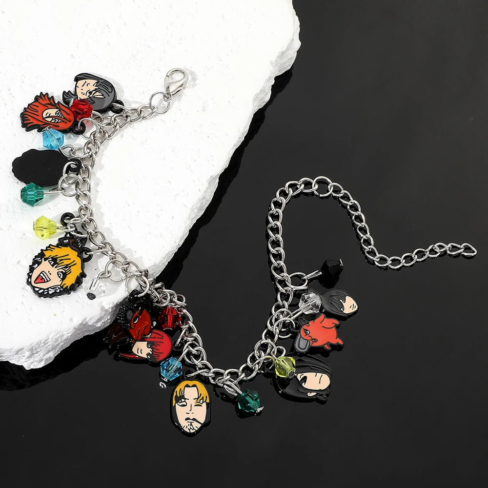 Enamel Charm Bracelet | Bracelet | Chainsaw Man