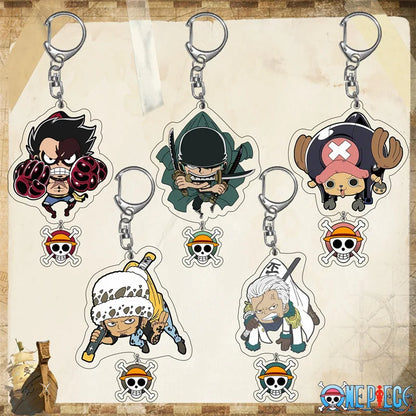 One Piece Creative Luffy Zoro Nami Usopp Keychains | Keychain | One Piece