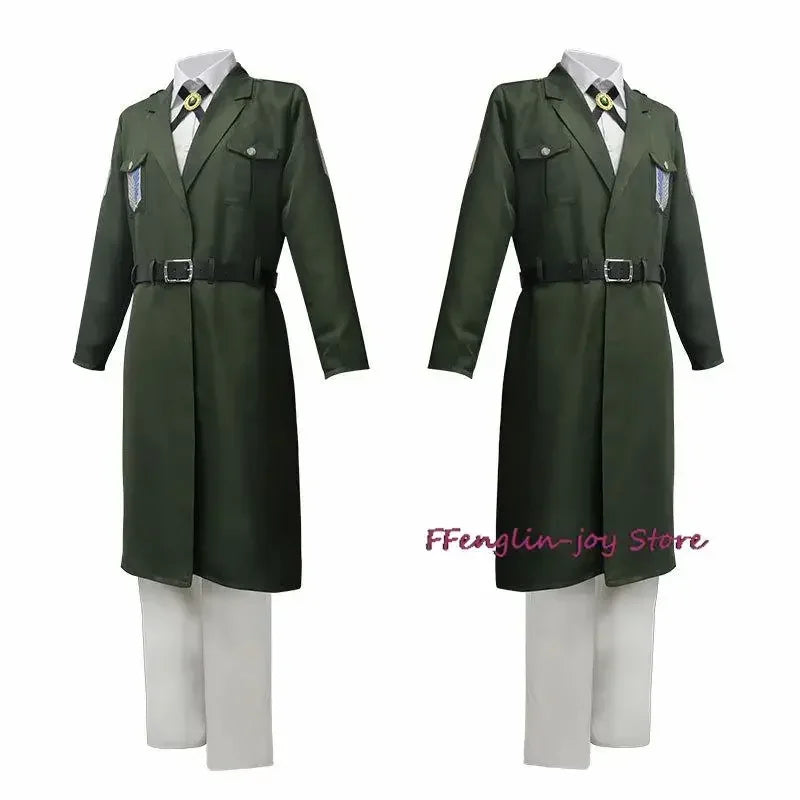 Levi Cosplay Costume Scouting Legion Soldier Coat | Cosplay Costume | Attack on Titan