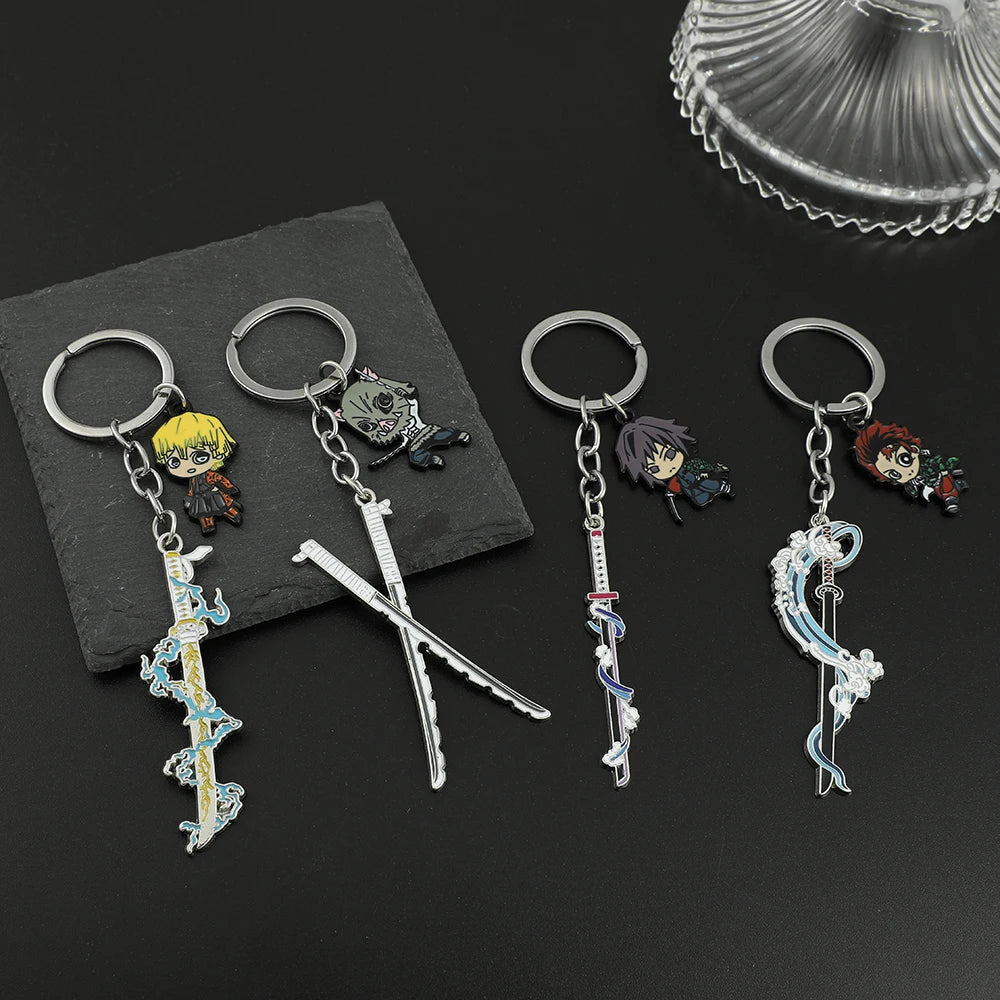 Giyuu Shinobu Weapon Keyring | Keychain | Demon Slayer