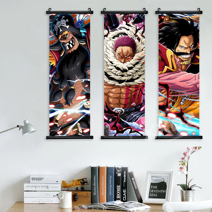 One Piece  Roronoa Zoro Sanji Decorative Paintings Dracula Scrolls Picture Nico Robin Room Decor | Poster | One Piece