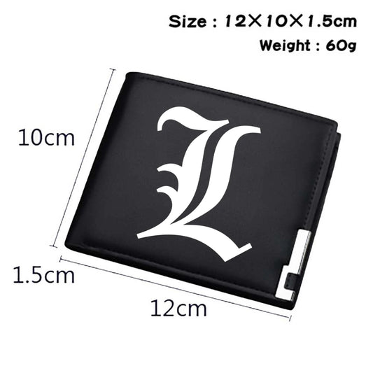 Bifold Wallet Card Holder | Daily Bag | Death Note