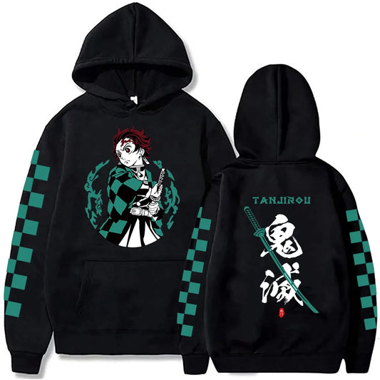 Tanjiro Kamado Plus Size Hoodie | Hoodie | Demon Slayer