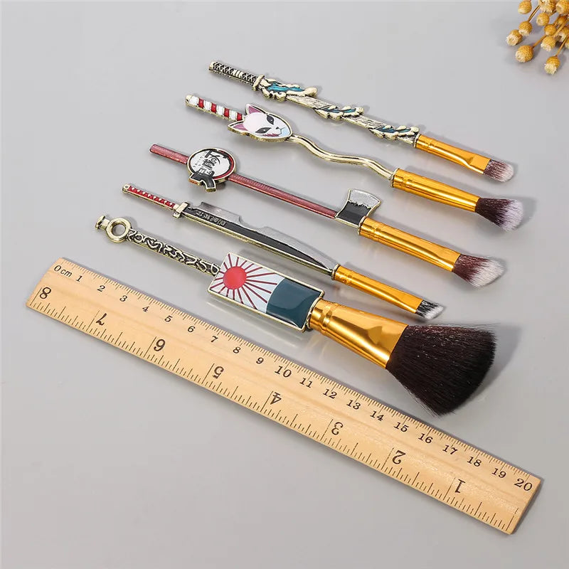 Makeup Brush Set | Cosplay Makeup | Demon Slayer