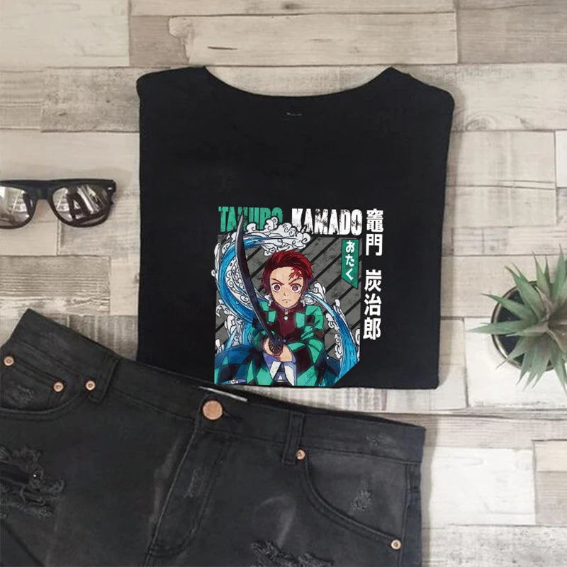 Demon Slayer T Shirt Hot | Character Kamado Nezuko Clothes | Demon Slayer