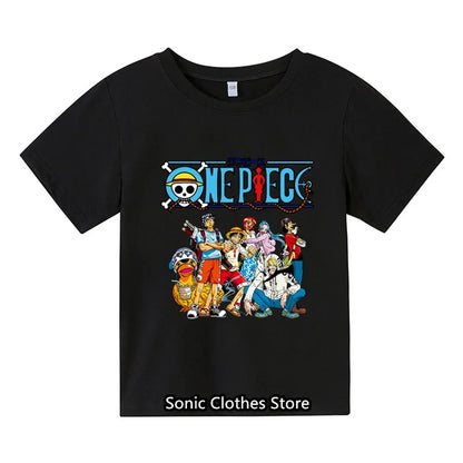 One Piece T-shirt Boys Clothes | T-shirt | One Piece