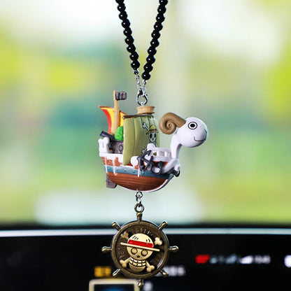 Pirates Boat Going Merry/ThousandSunny Ship Car Pendant Action Figure | Car Pendant | One Piece