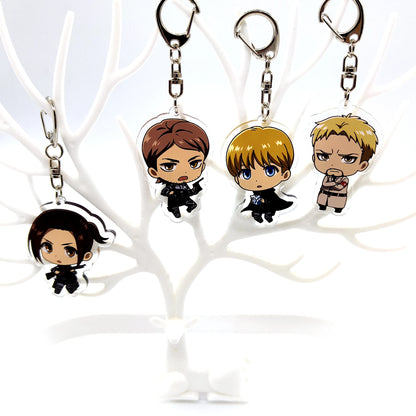 Keychain Attack on Titan Cute | Keychain | Attack on Titan