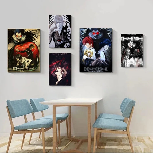 Hot Death Note Poster No Framed | Wall Art | Death Note