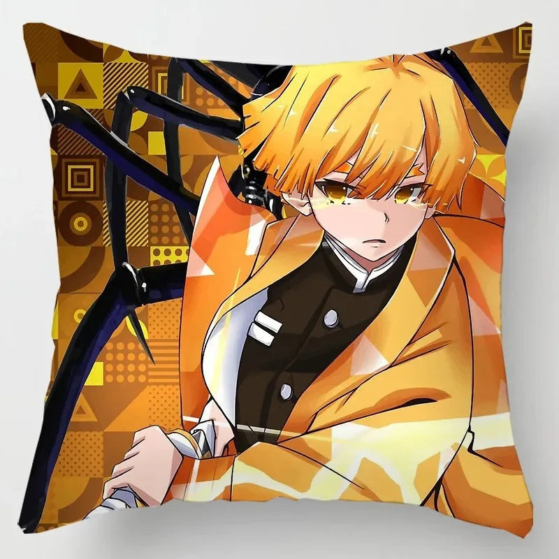 45 * 45CM Kimetsu No Yaiba Pillowcase | Pillowcase | Demon Slayer