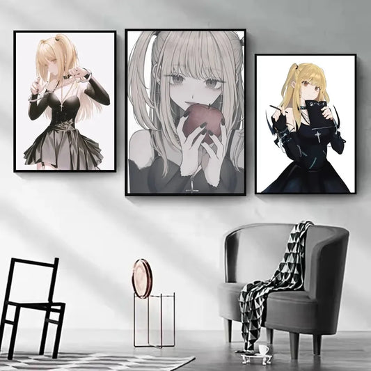 Misa Amane Poster Stickers | Wall Murals | Death Note