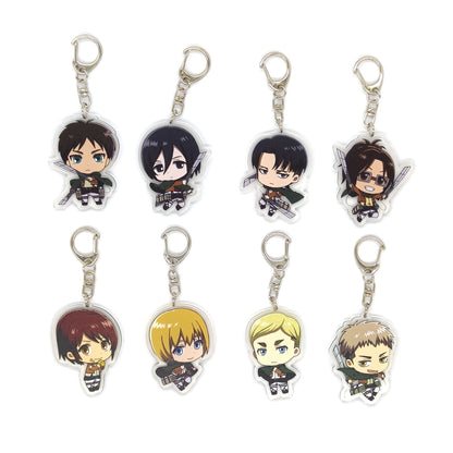 Keychain Attack on Titan Cute | Keychain | Attack on Titan