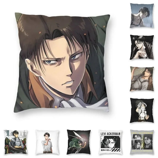 Levi Ackerman Attack On Titan Cushion Cover | Pillowcase | Attack on Titan