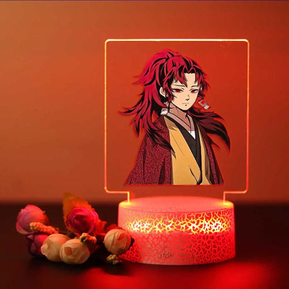 Tanjiro & Nezuko Acrylic LED Lamp | Night Light | Demon Slayer