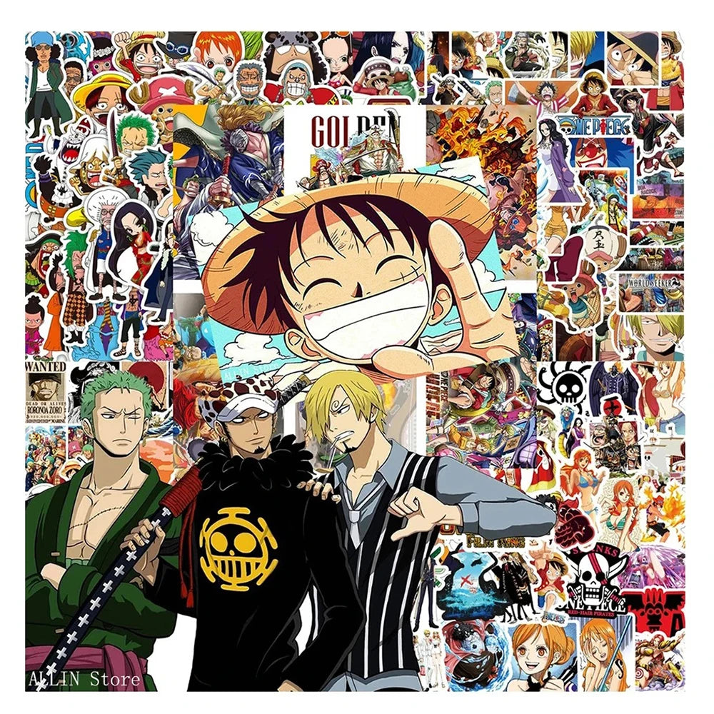 48/50/100pcs ONE PIECE Stickers | Sticker | One Piece