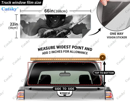 Car Window Sticker Vinyl | Car Sticker | Attack on Titan