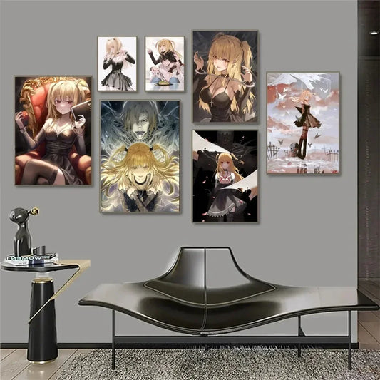 Misa Amane Poster Stickers | Wall Murals | Death Note