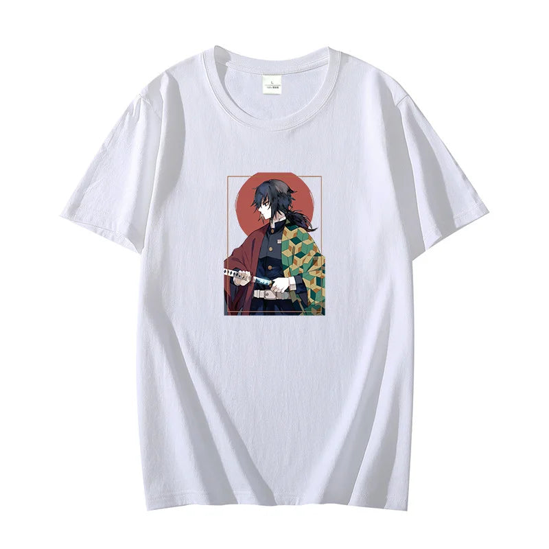 Giyu Tomioka Gothic T-shirt | T-Shirt | Demon Slayer Kimetsu No Yaiba