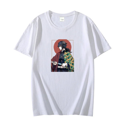 Giyu Tomioka Gothic T-shirt | T-Shirt | Demon Slayer Kimetsu No Yaiba