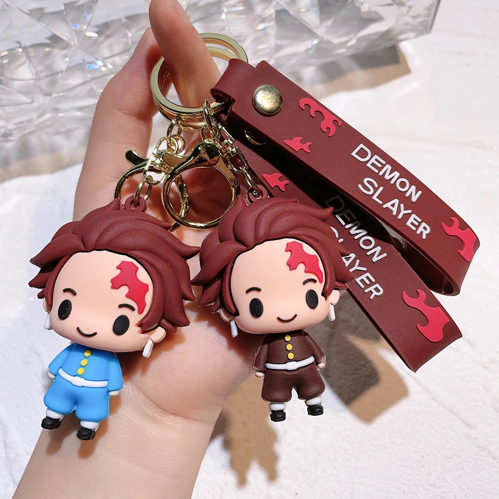 Keychains Keyring Metal Key Chains | Accessories | Demon Slayer