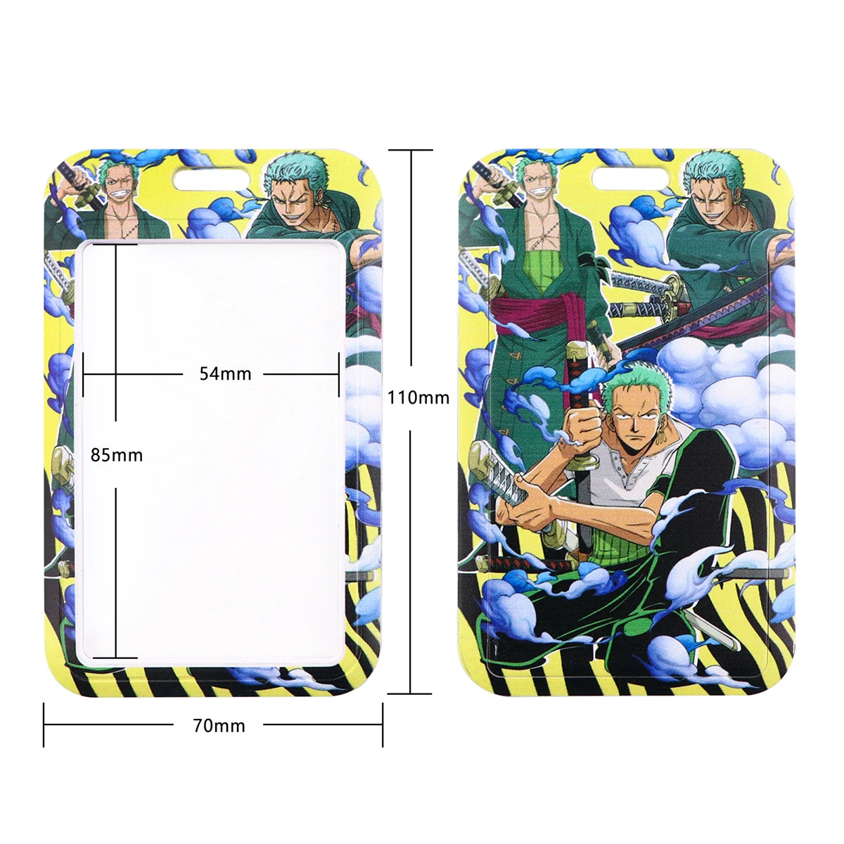 One Piece Card Holder Plastic Card Cover Badge Holder | Card Holder | One Piece