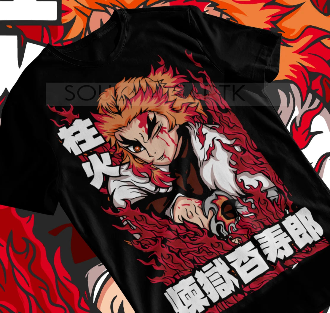 Kyojuro Rengoku T-Shirt | T-Shirt | Demon Slayer Kimetsu No Yaiba