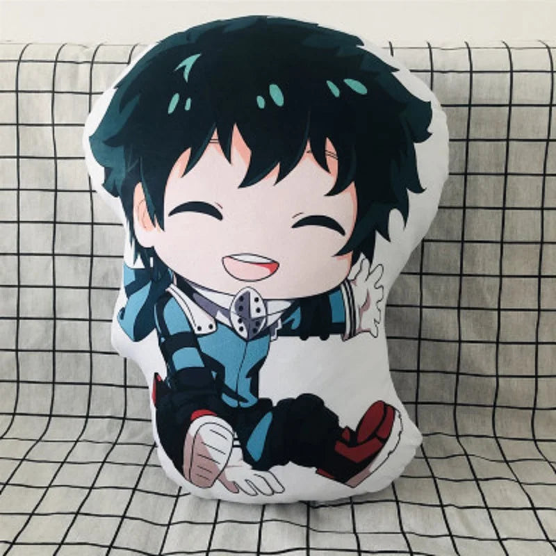 Bakugou Todoroki Midoriya Plush Pillow | Fan Merchandise | My Hero Academia