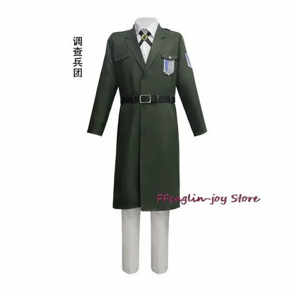 Levi Cosplay Costume Scouting Legion Soldier Coat | Cosplay Costume | Attack on Titan