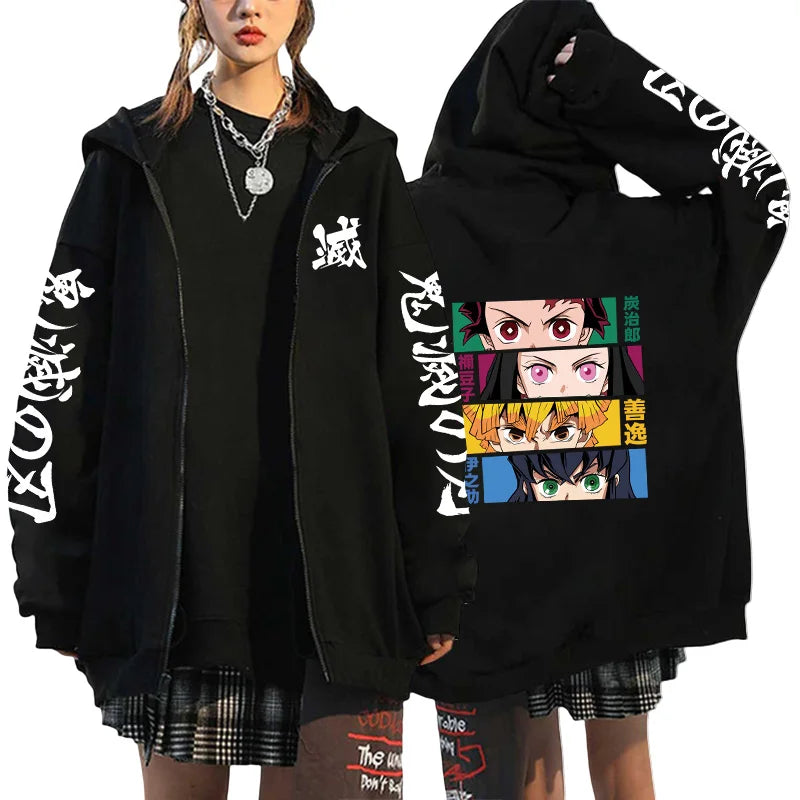 Demon Slayer Printing Jackets | Outerwear | Demon Slayer