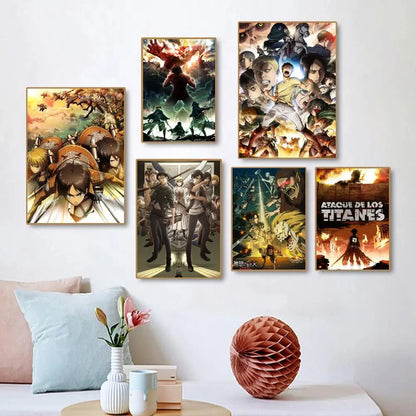 Attack On Titan Poster Paper Print | Poster | Attack on Titan